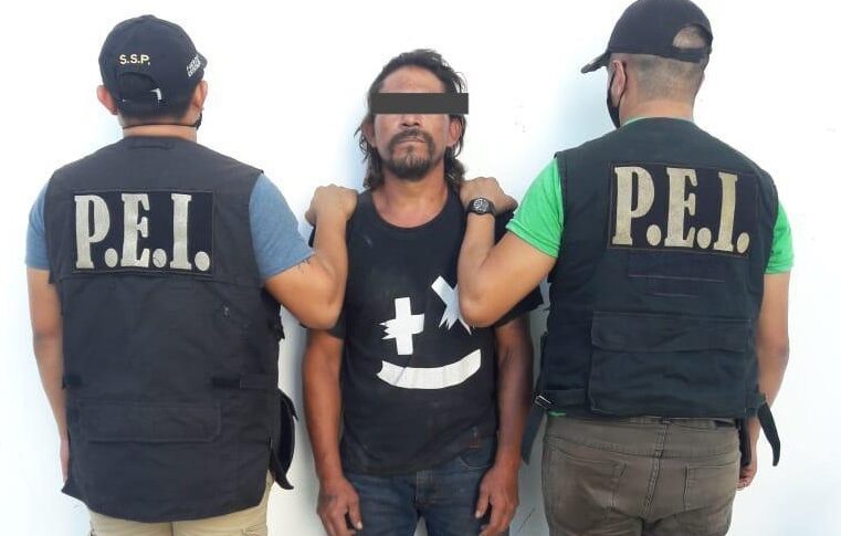 Narco-albañil detenido en Mérida