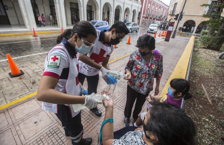 Cruz Roja Yucatán apoya en la lucha contra el Covid-19