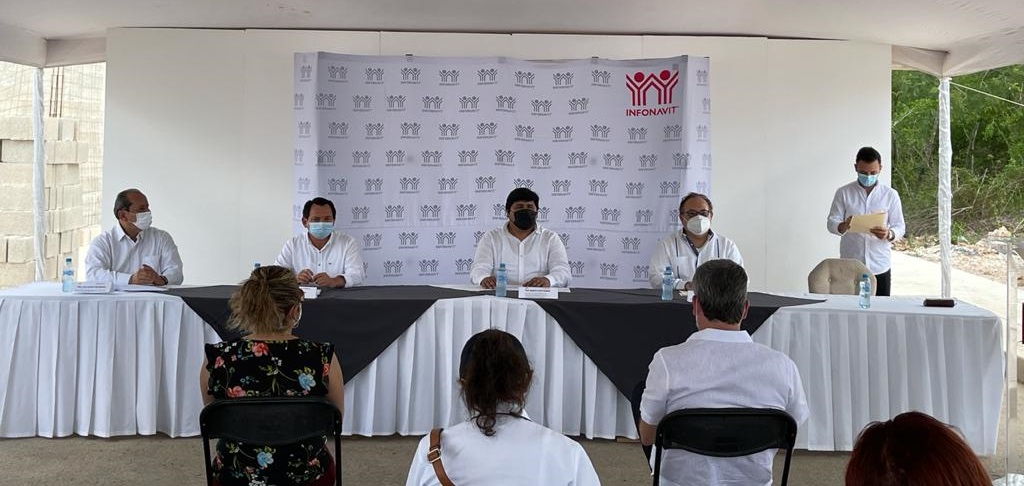 Anuncia el Infonavit Yucatán beneficios para terrenos ejidales