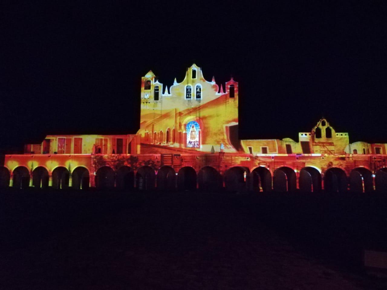 Por la Semana Santa, suspenden de manera temporal el video mapping en Izamal