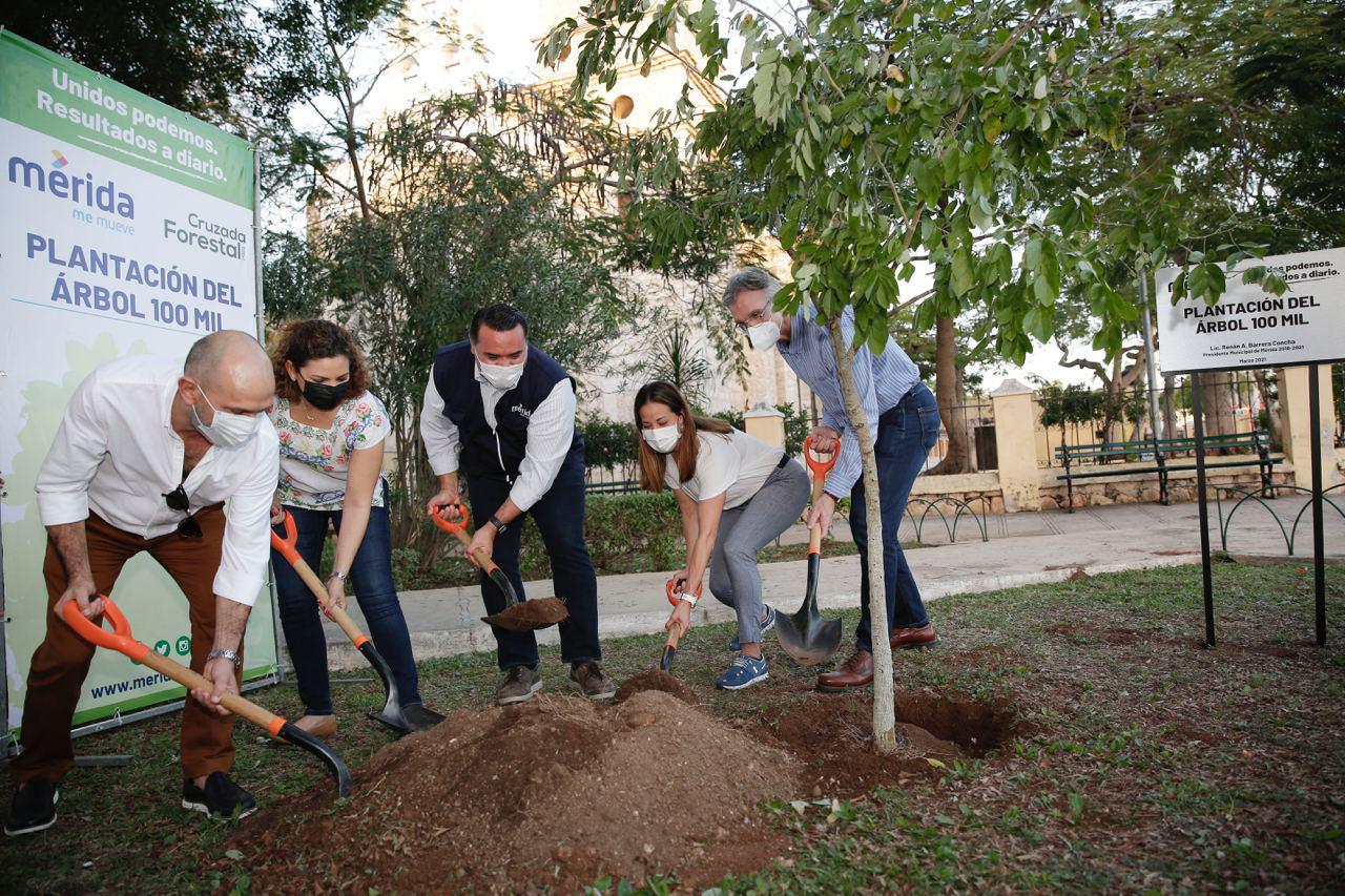 El Ayuntamiento alcanza la meta de sembrar 100,000 árboles en esta administración