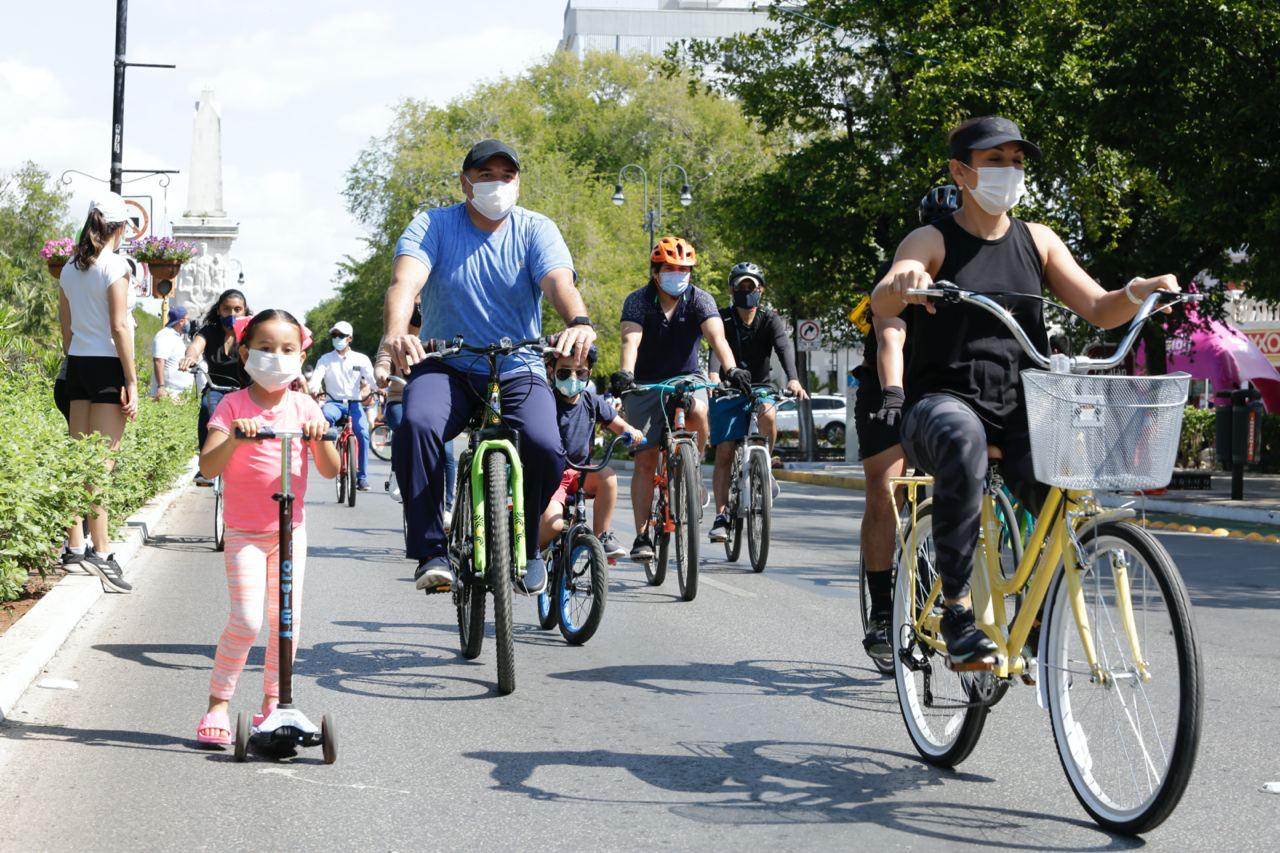 Sin incidentes se  reactiva la Bici-ruta