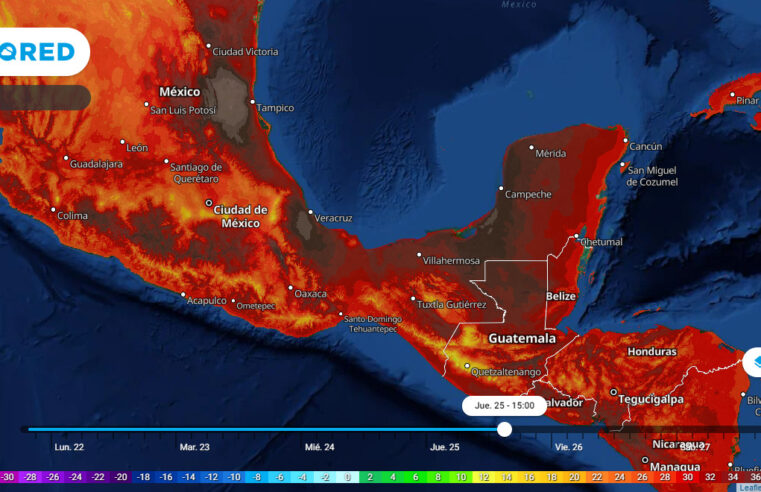 Nueva onda cálida afectará la Península de Yucatán