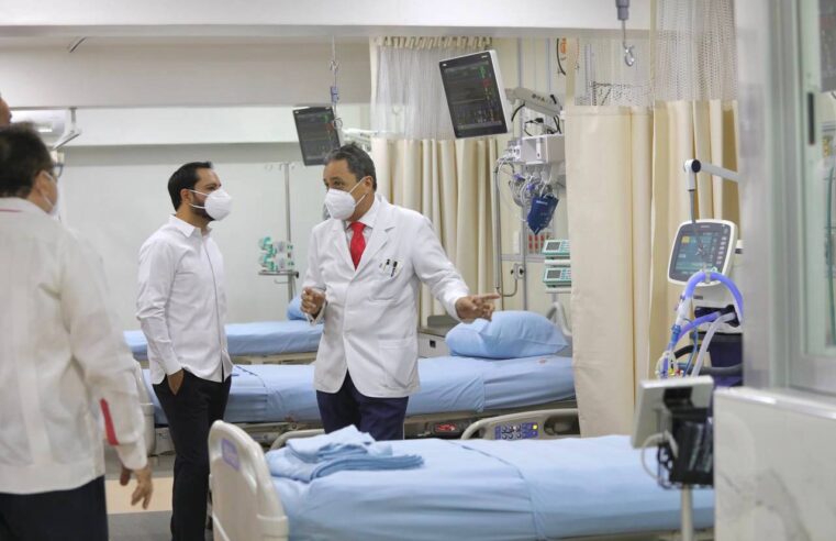 Vila insistirá en que en Yucatán se vacune con prioridad al personal de salud público y privado