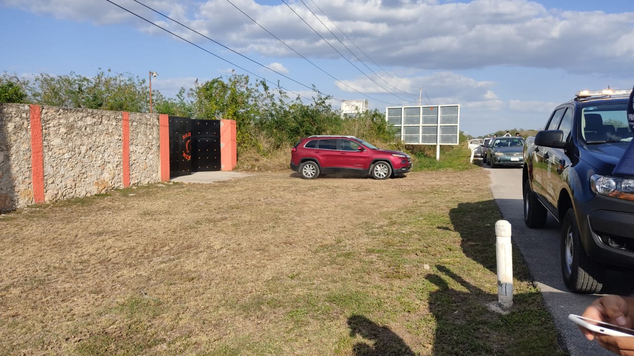 Clausuran fiesta con más de 200 personas en un rancho de la carretera Mérida-Motul