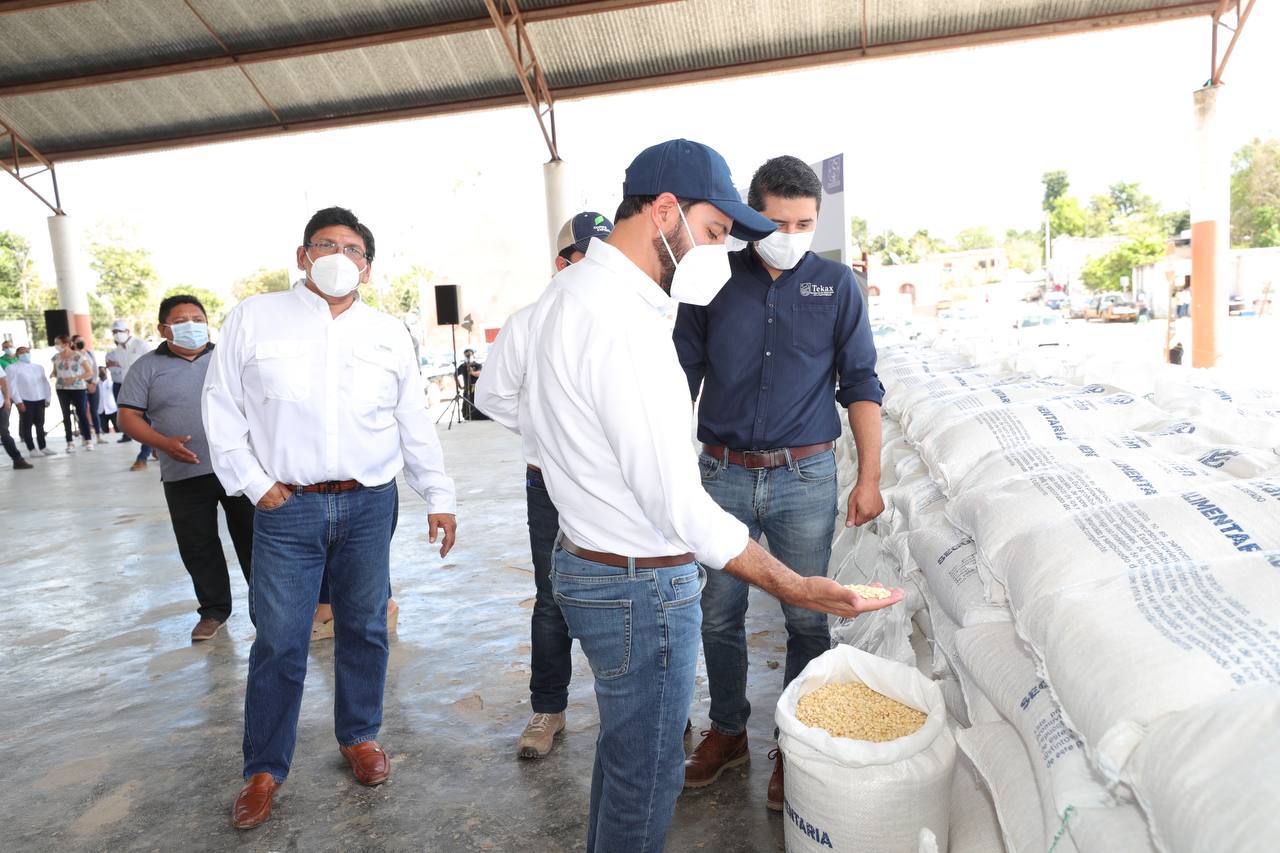 Habitantes del sur de Yucatán reciben el respaldo del Gobierno del Estado