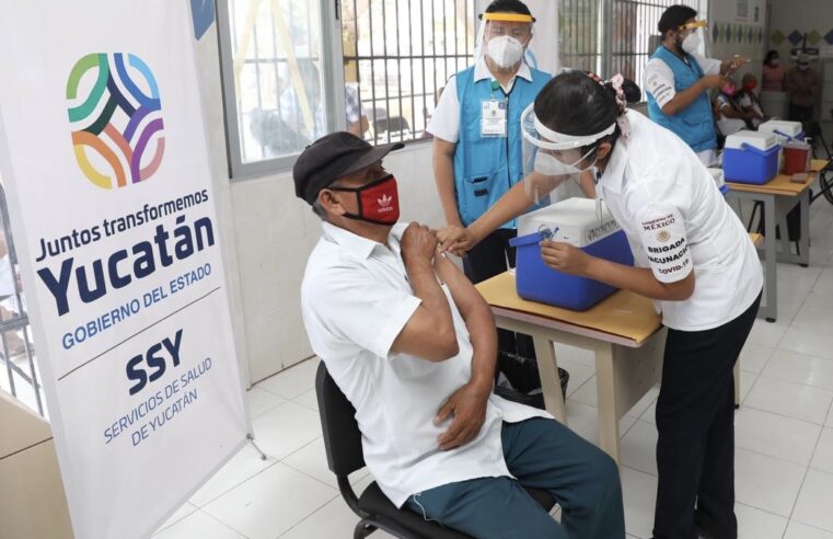 La próxima semana llegan 105 mil vacunas para vacunar en Mérida