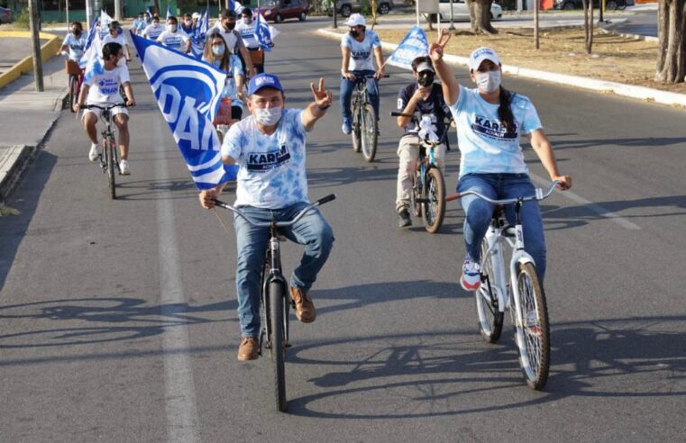 Rodada de Karem Achach por el III Distrito