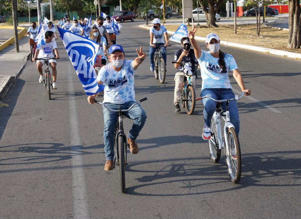 Rodada de Karem Achach por el III Distrito