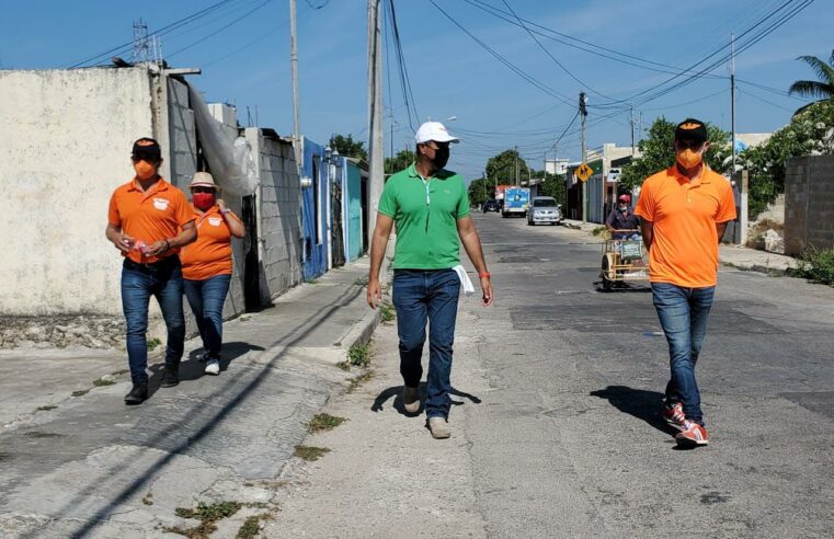 Vamos por la repavimentación de las calles de Mérida: Víctor Cervera