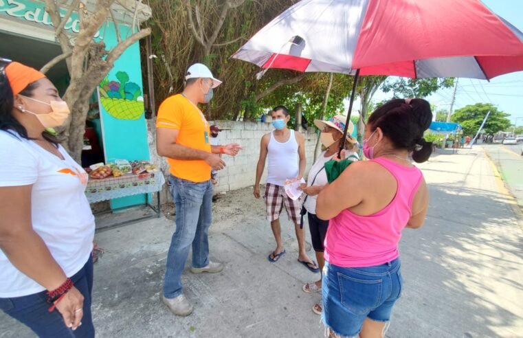 Trabajará Víctor Cervera por más iluminación y vigilancia para colonias y comisarías