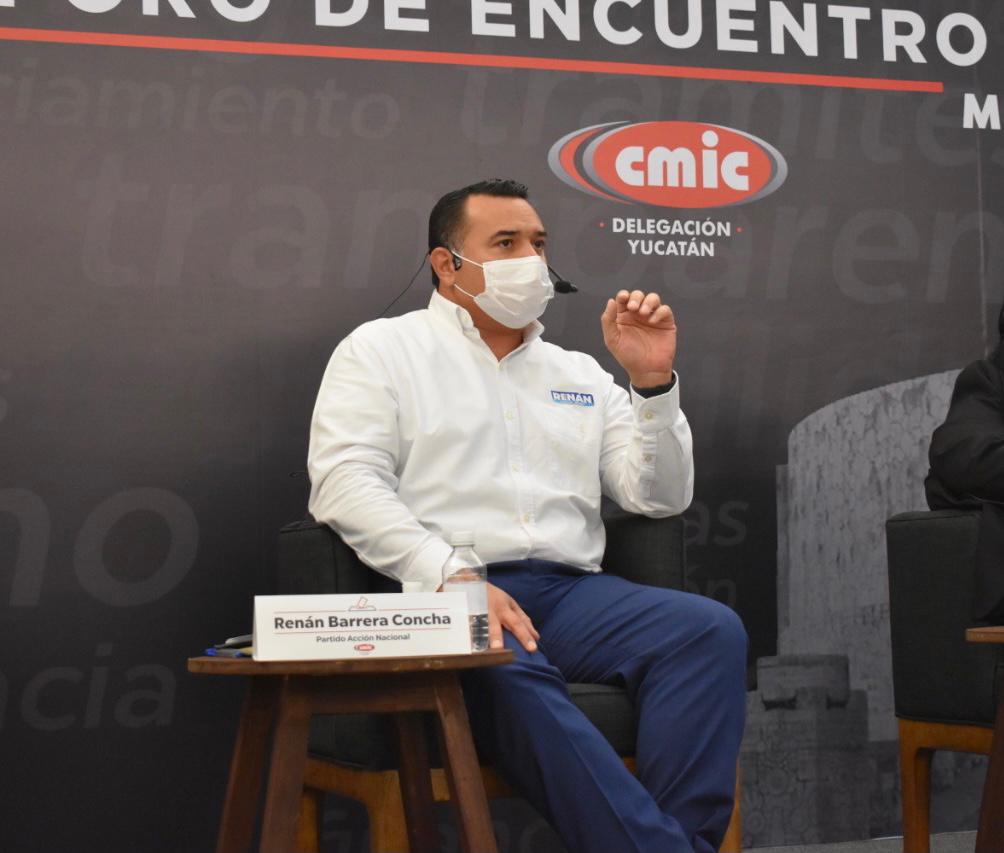 No hemos parado de trabajar y vamos por más resultados para los meridanos: Renán Barrera