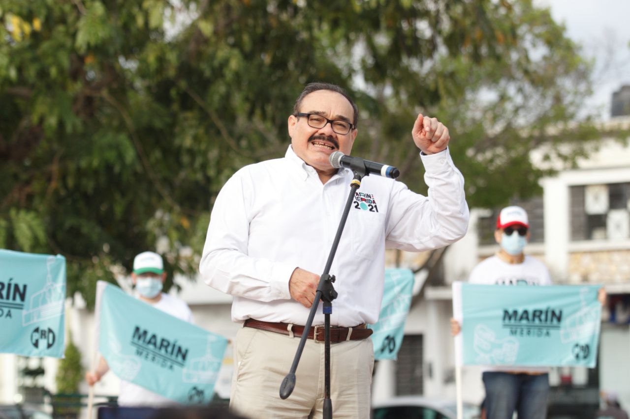 Ramírez Marín arranca con el pie derecho su campaña a la alcaldía de Mérida