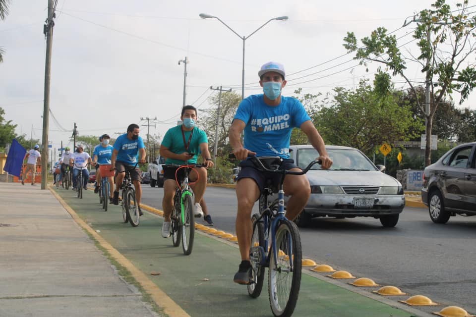 Sur y Poniente de Mérida hacen equipo con Rommel