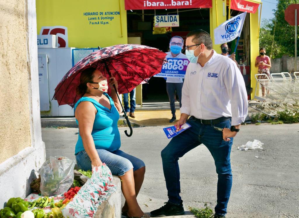 Aquí estaré, cerca de ustedes: Víctor Hugo Lozano