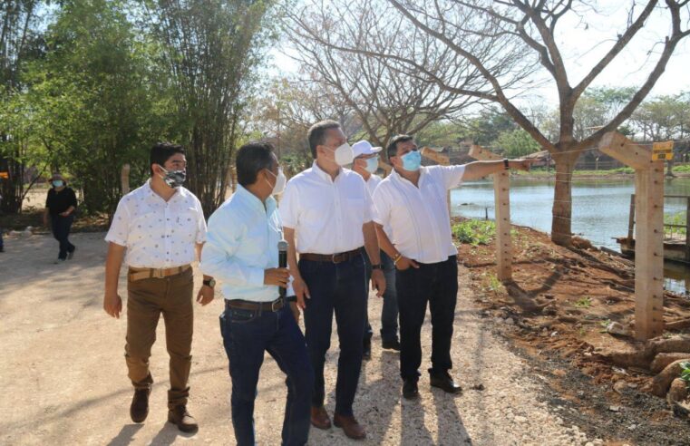 Avanzan acciones de rehabilitación del parque “Animaya”