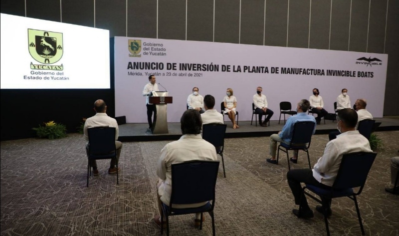 Anuncian millonaria inversión privada en planta de botes de recreo