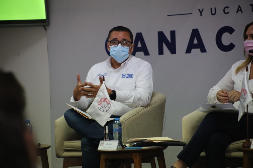 Seré un aliado de la industria yucateca, afirma Víctor Hugo Lozano