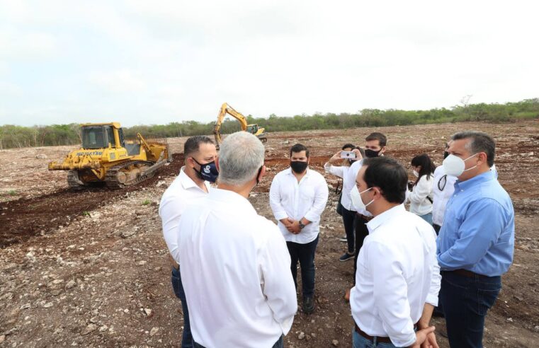 Arranca construcción de maquiladora Augusta Sportswear en Mérida