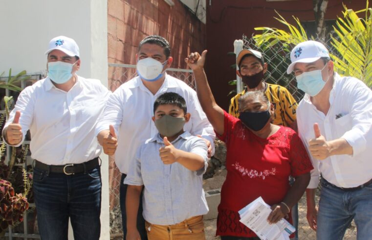 Liborio Vidal sigue tocando las puertas de casas del Oriente