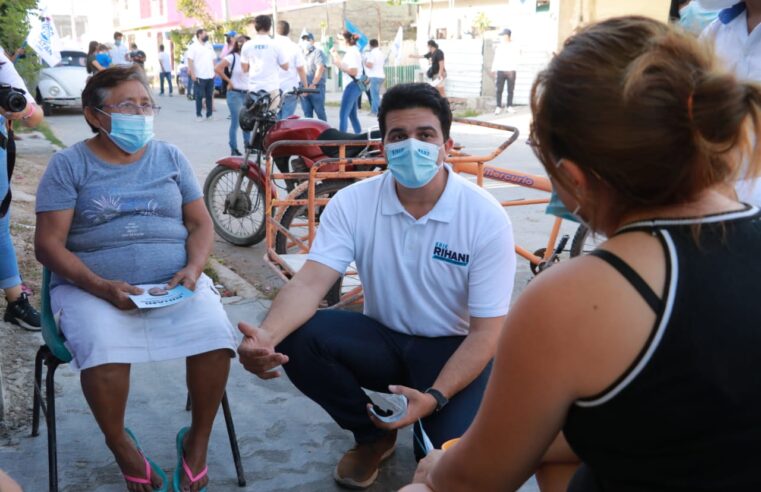 Erik Rihani inicia segunda semana de su campaña