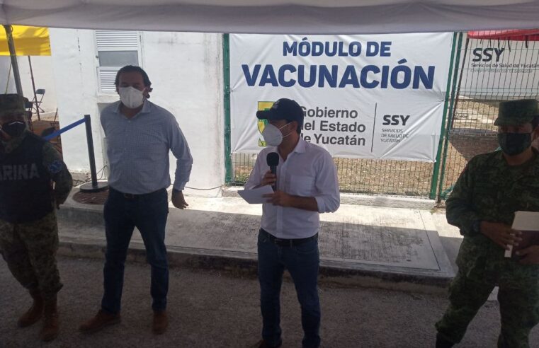 El lunes 3 de mayo comienzan a vacunar a los adultos de 50 a 59 años en Yucatán