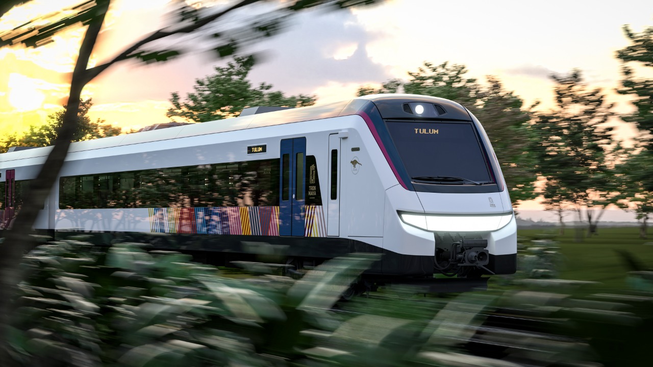 Fonatur presenta el diseño de los vagones del Tren Maya