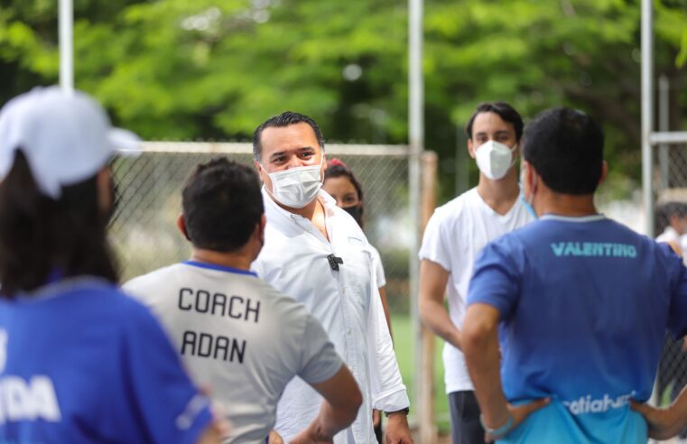 Vamos por una Mérida con más deporte y activación física: Renán Barrera