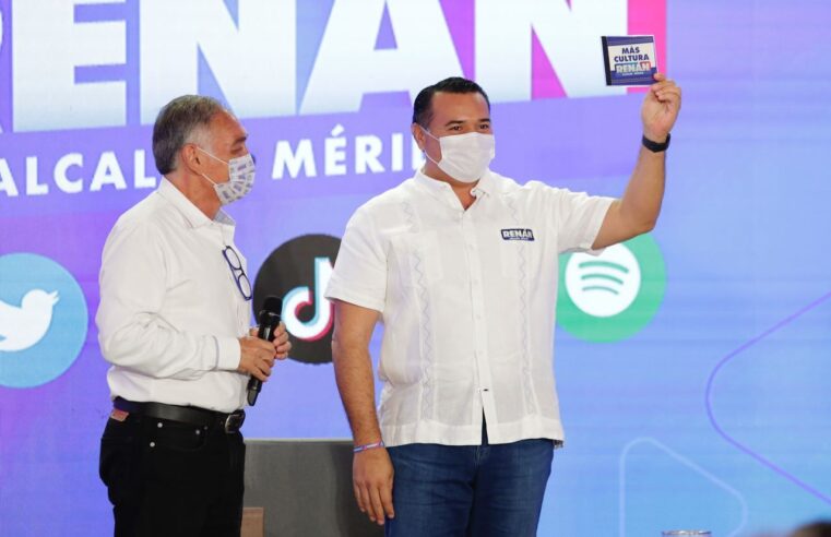 Más música y más cultura para todos: Renán Barrera