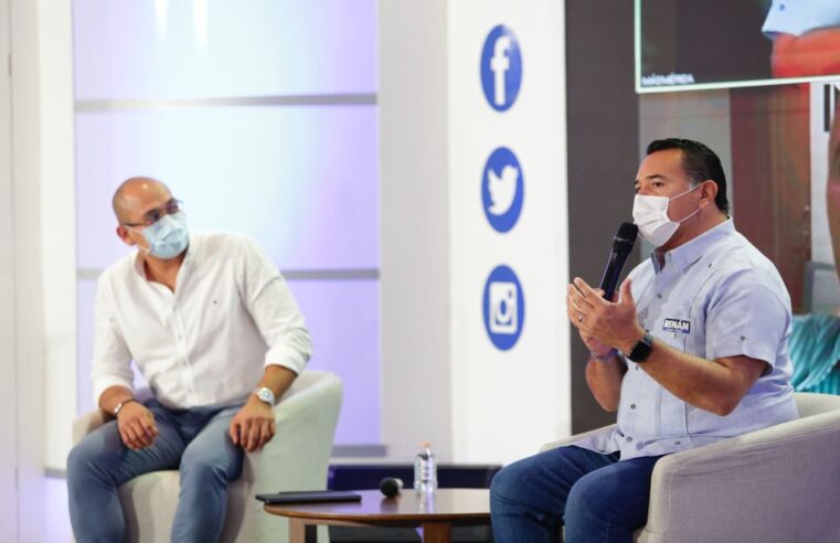 Renán Barrera continúa su acercamiento con la sociedad civil organizada