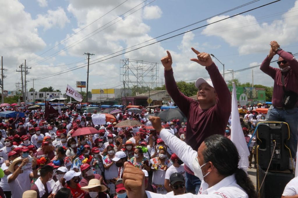 Sólo Morena transformará Kanasín: Carlos Moreno