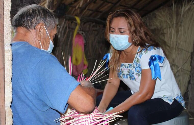 Mejorar la calidad de vida, compromiso de Carmita González con los yucatecos