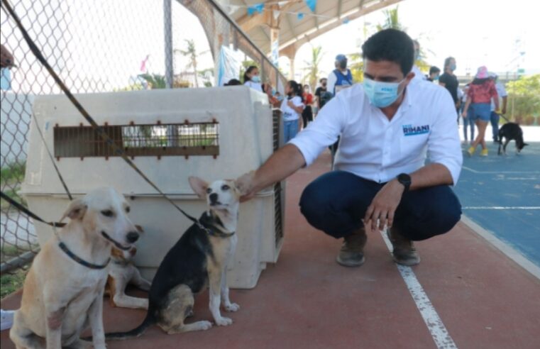 Erik Rihani refrenda su  compromiso con el cuidado de los animales