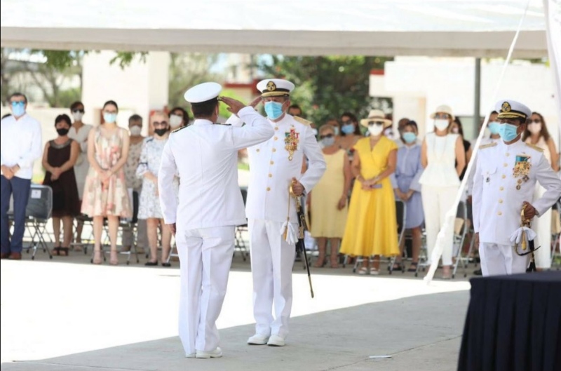 Cambio de mando en la IX Zona Naval