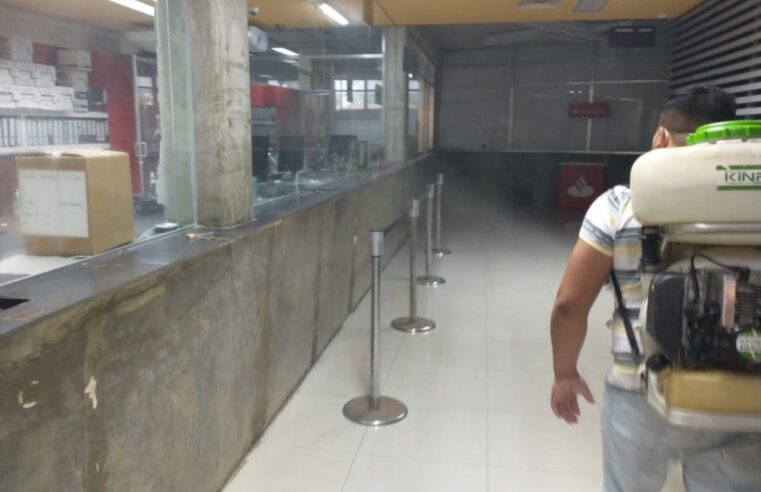 Desinfectan juzgados de Yucatán