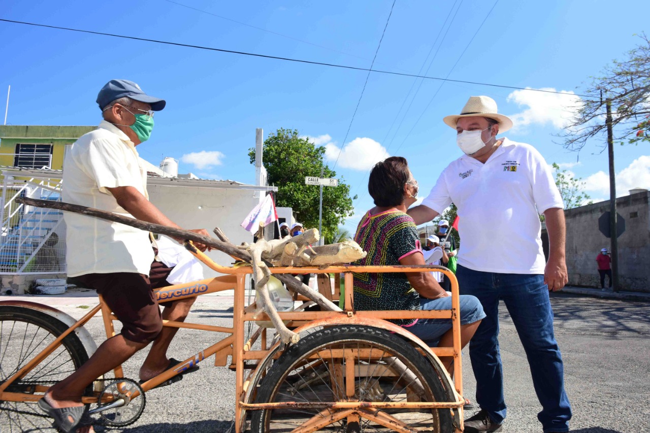 “Panchito” Torres promoverá actividades culturales y deportivas en parques de Mérida