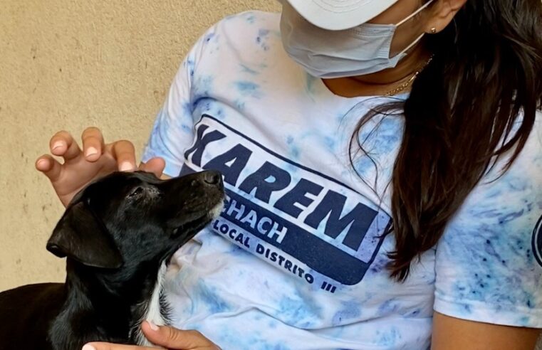 Karem Achach a favor de la protección animal