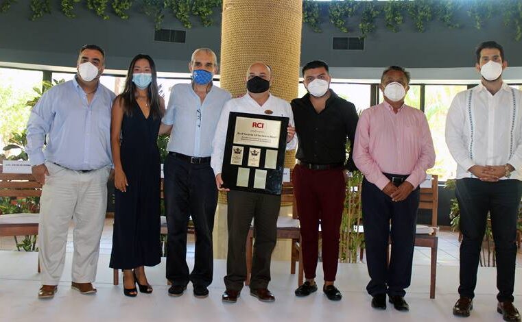 Hotel Reef Yucatán recibe reconocimiento por sus altos estándares de calidad