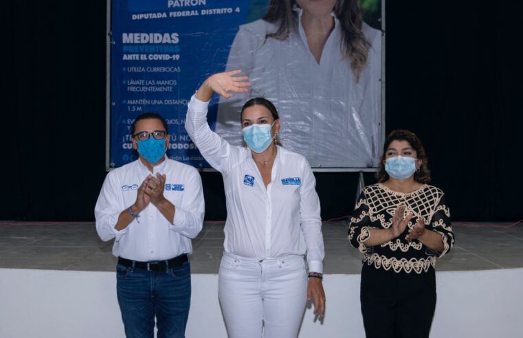 Se compromete Cecilia Patrón a mejorar educación