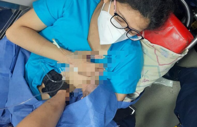 Meridana de 32 años da a luz camino al hospital