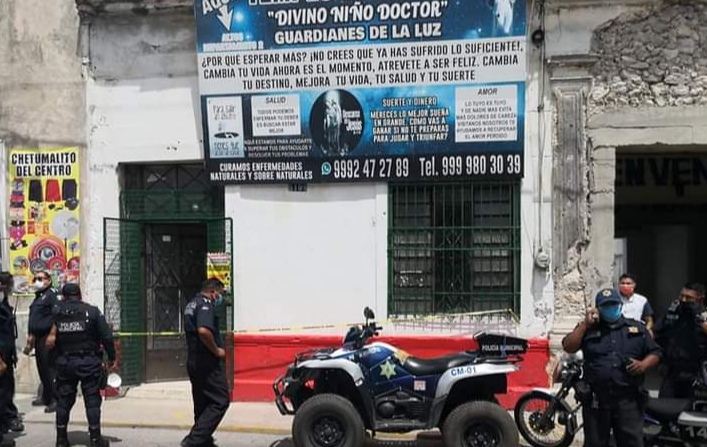 Asesinan a empleado de negocio esotérico del centro de Mérida