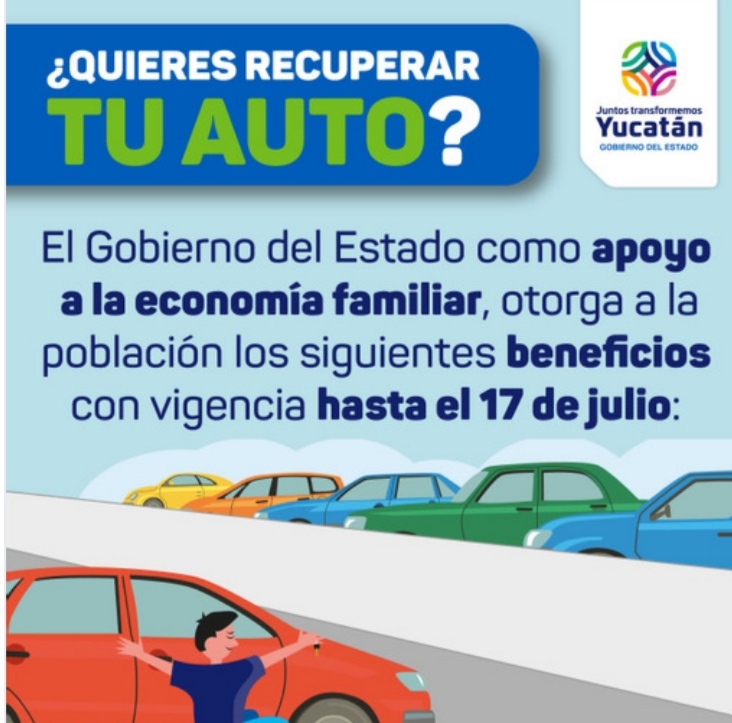 Condonan pago para liberar autos del corralón y descuentos del 50% en multas