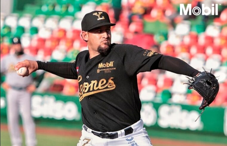 Negrín hace historia con los Leones y la serie se queda en casa