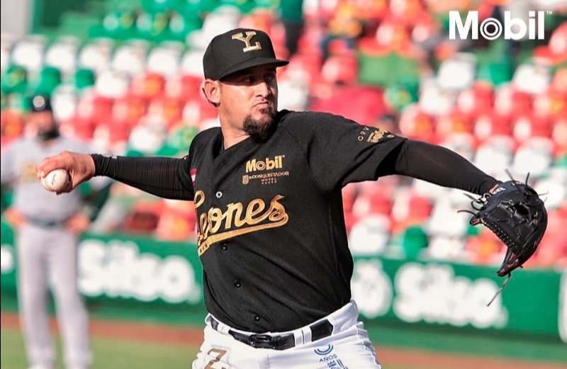 Negrín hace historia con los Leones y la serie se queda en casa