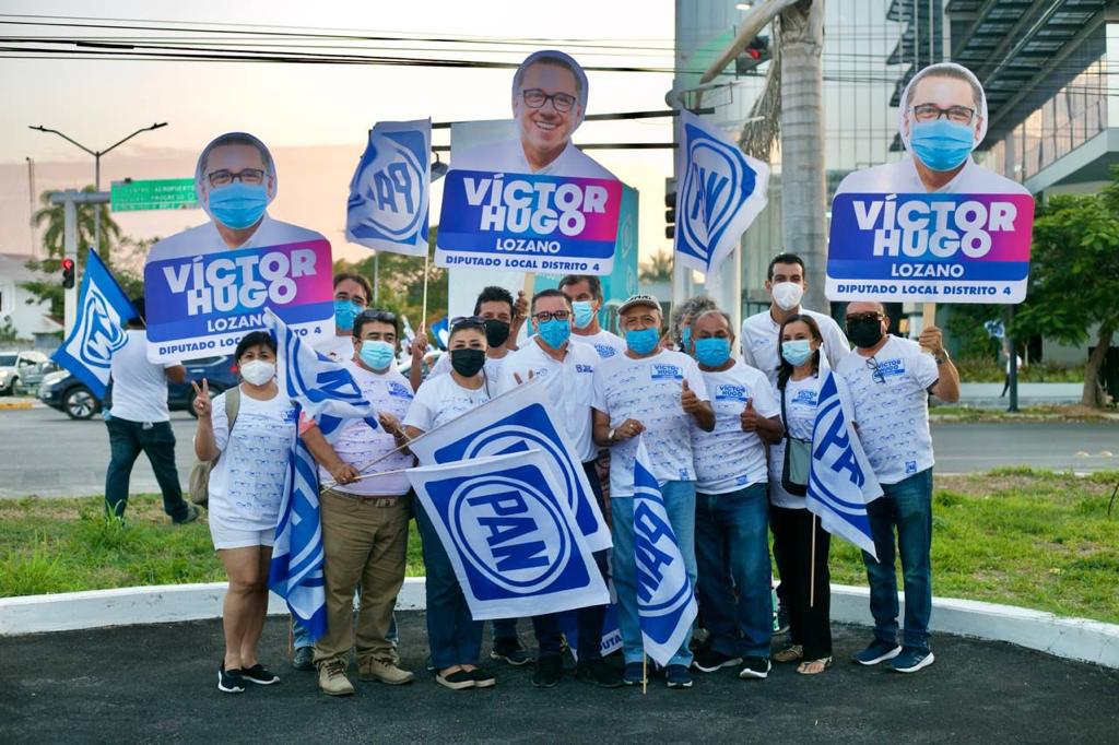 “La campaña fue un éxito, ahora ganaremos el IV Distrito”, afirma Víctor Hugo Lozano