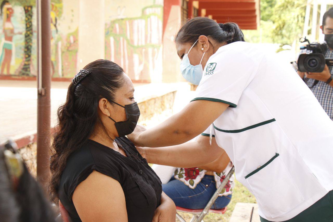 Concluye la jornada de vacunación de adultos de 40 a 49 en Mérida