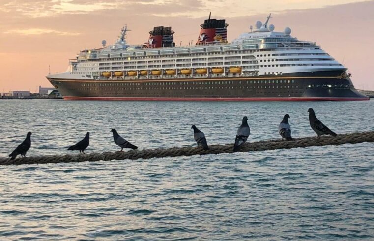 Zarpa de Yucatán el crucero Disney Wonder: concluye su mantenimiento en Progreso