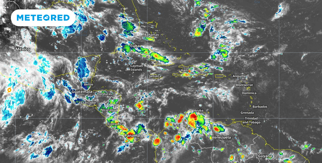 Ondas tropicales dejarán fuertes lluvias en la Península de Yucatán