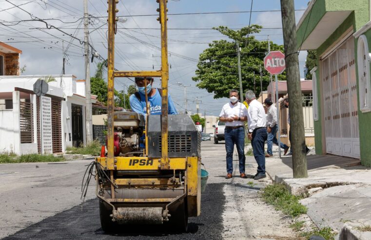 Especial énfasis del Ayuntamiento en los trabajos de bacheo