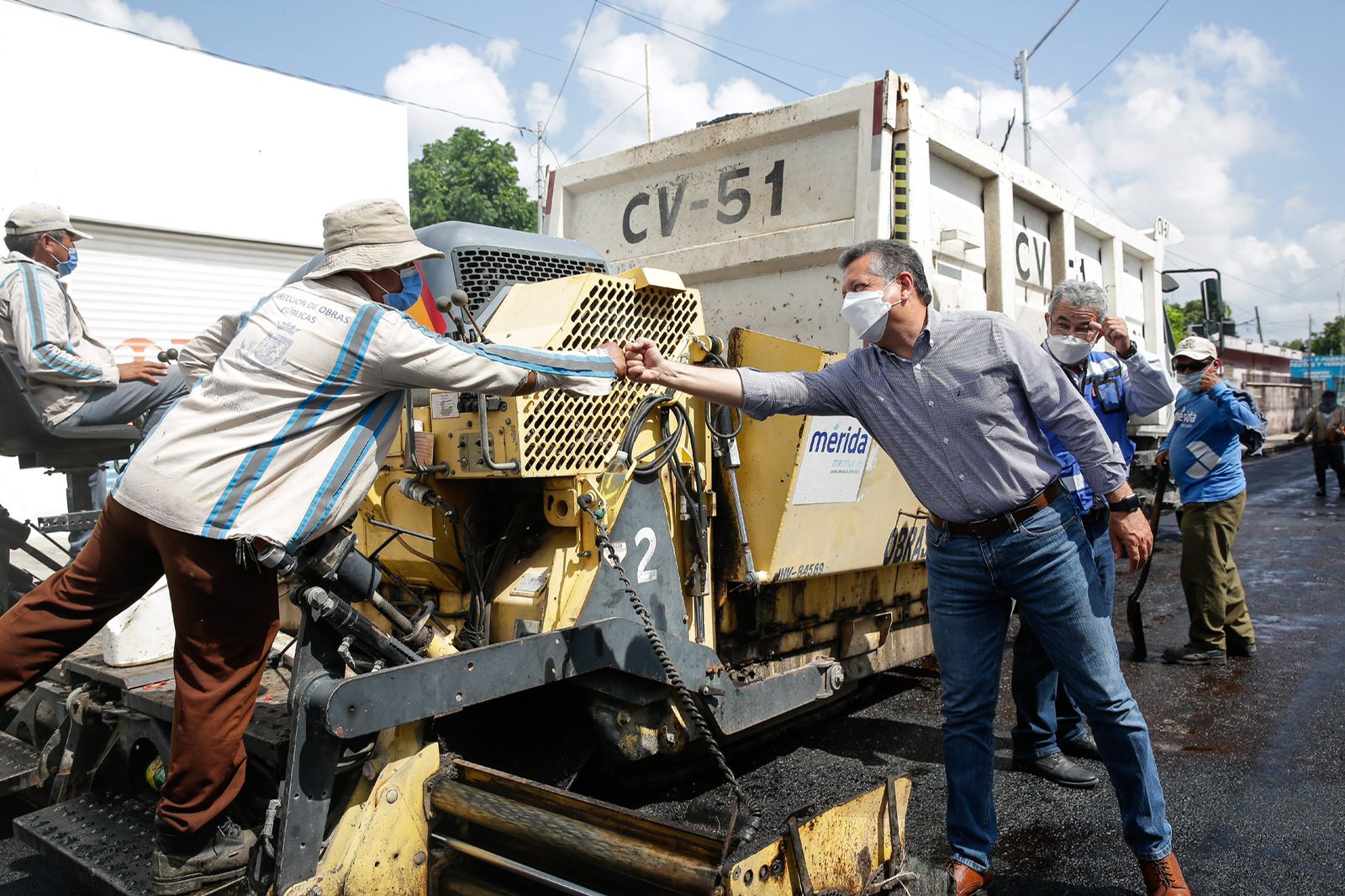 Construcción y repavimentación de calles, entre las prioridades del Ayuntamiento